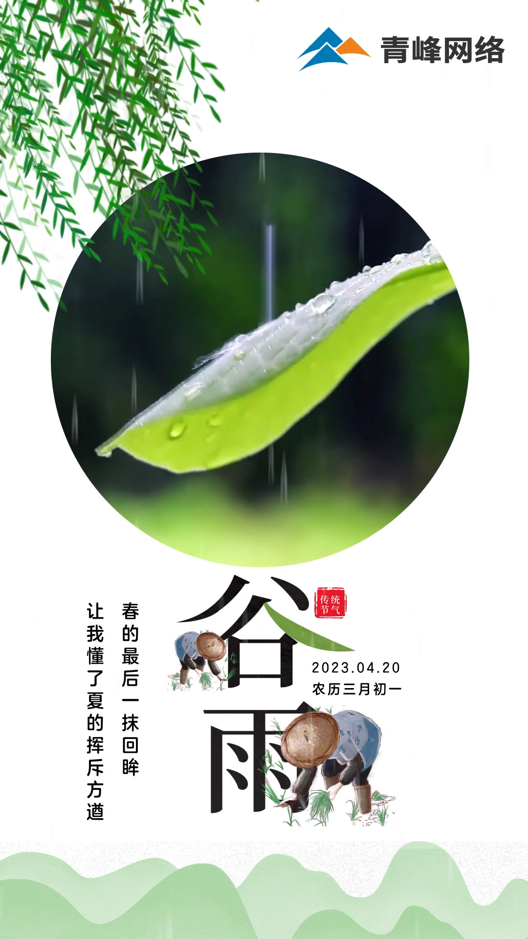 【谷雨】春的最后一抹回眸，让我懂了夏的挥斥方遒。